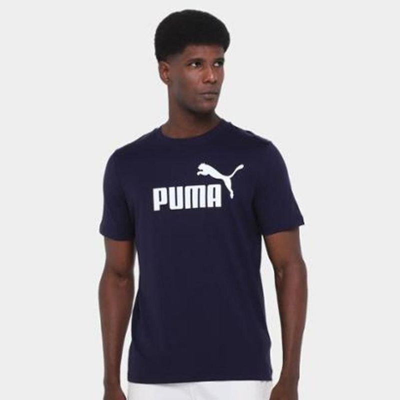 Camiseta puma no 1 logo masculina