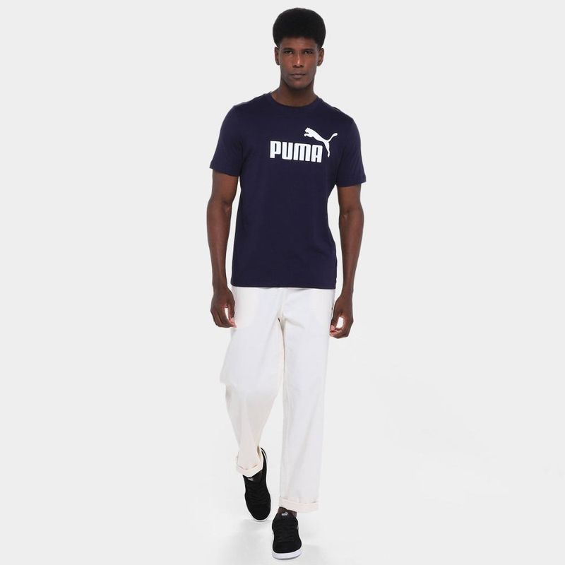 Camiseta puma no 1 logo masculina
