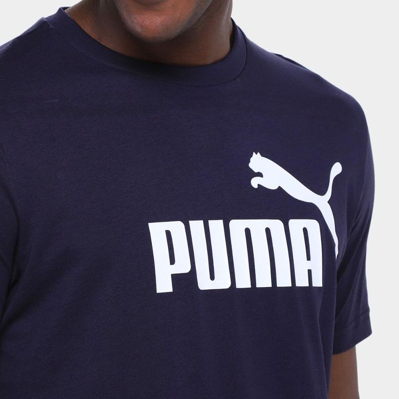Camiseta puma no 1 logo masculina