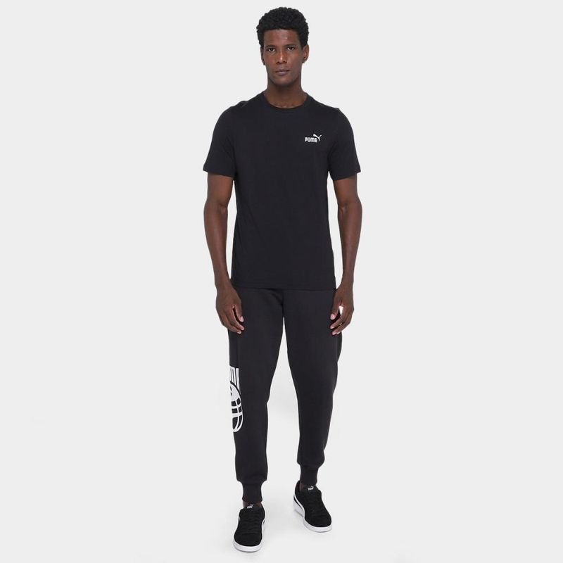 Camiseta puma small n 1 logo masculina