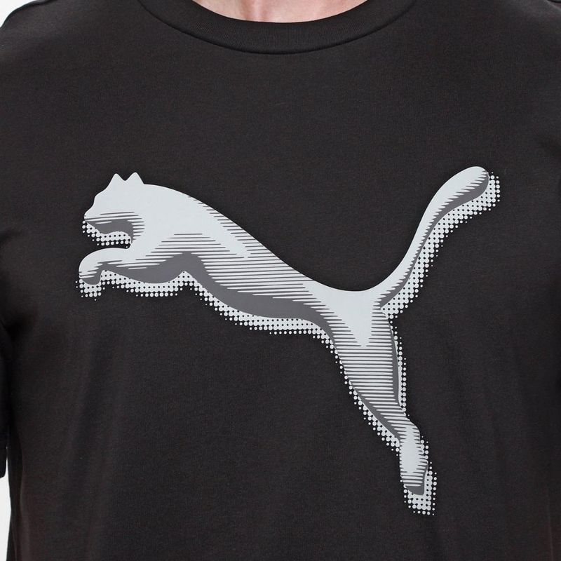 Camiseta puma graphic cat logo masculina