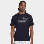 Camiseta puma graphic no1 masculina