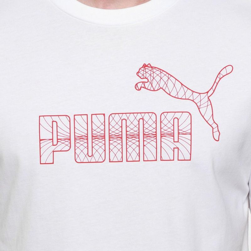 Camiseta puma graphic no1 masculina