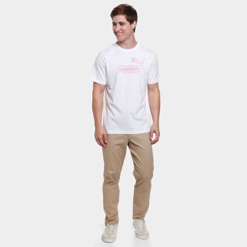 Camiseta puma graphic no1 masculina