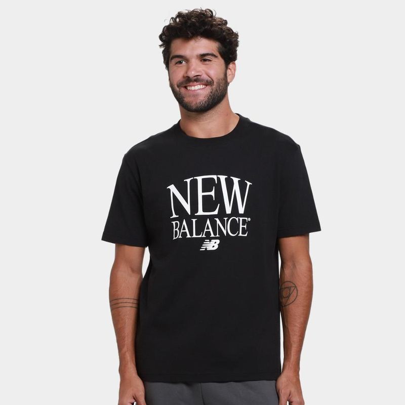 Camiseta new balance reimagined graphic masculina