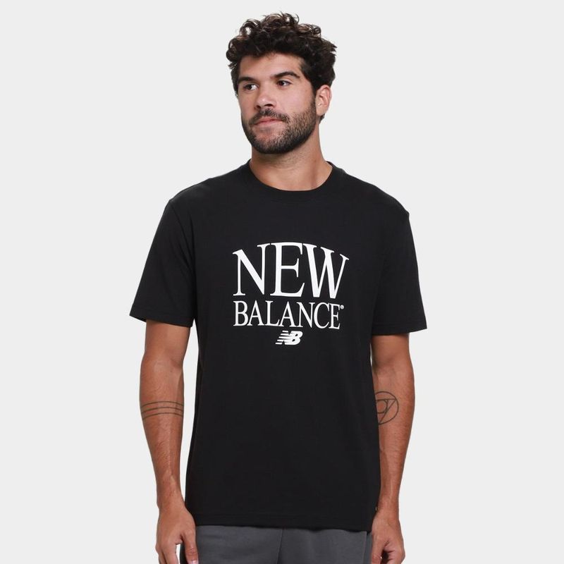 Camiseta new balance reimagined graphic masculina