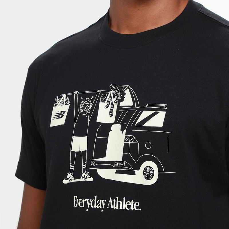 Camiseta new balance everyday athlete grocery lifter masculina