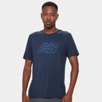 Camiseta new balance athletics graphic masculina