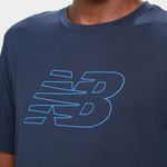 Camiseta new balance athletics graphic masculina