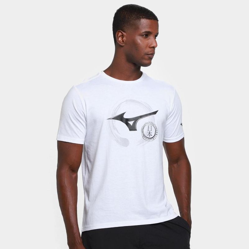 Camiseta mizuno casual masculina