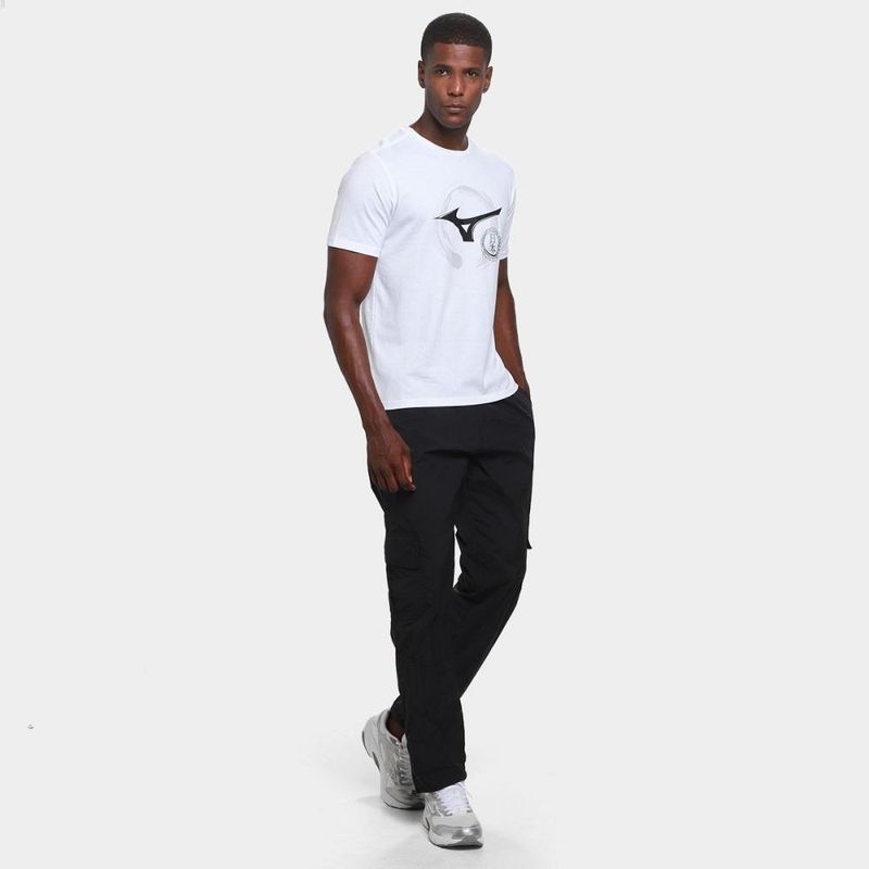 Camiseta mizuno casual masculina