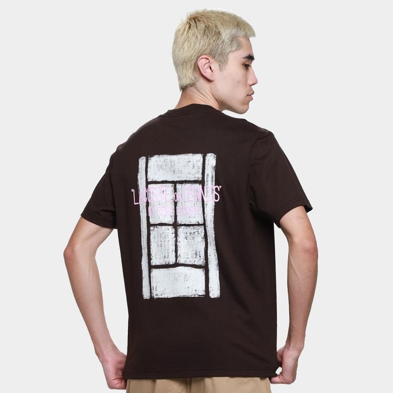 Camiseta lacoste casual masculina