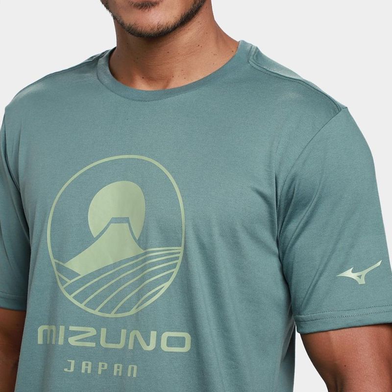 Camiseta mizuno casual masculina