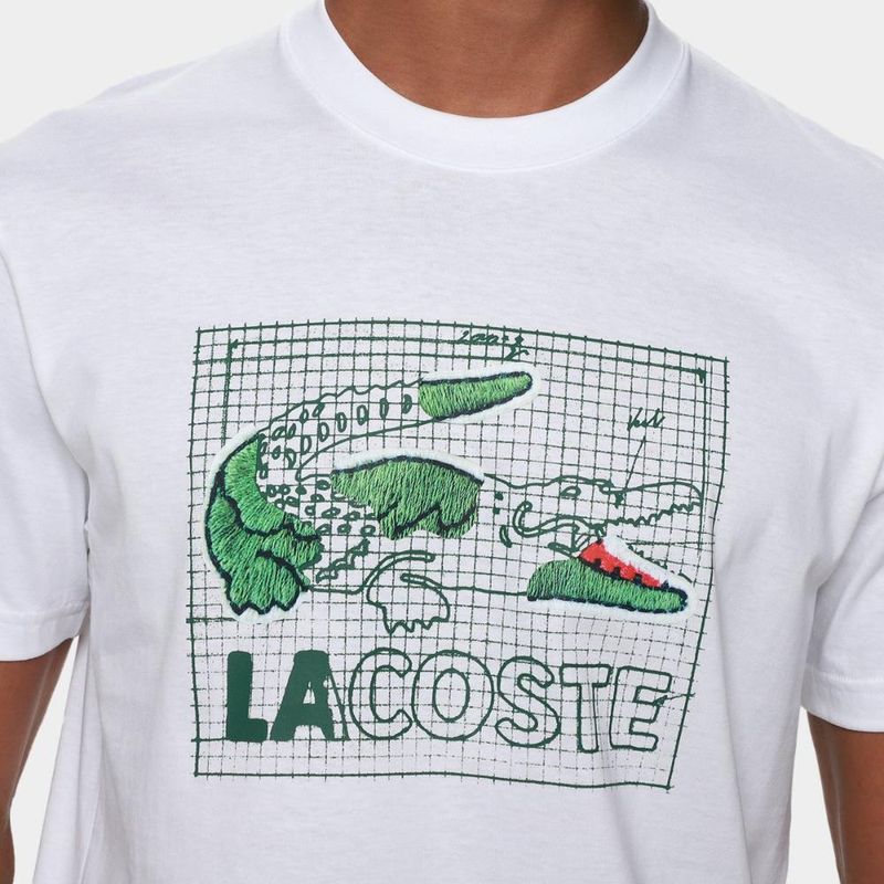 Camiseta lacoste casual masculina