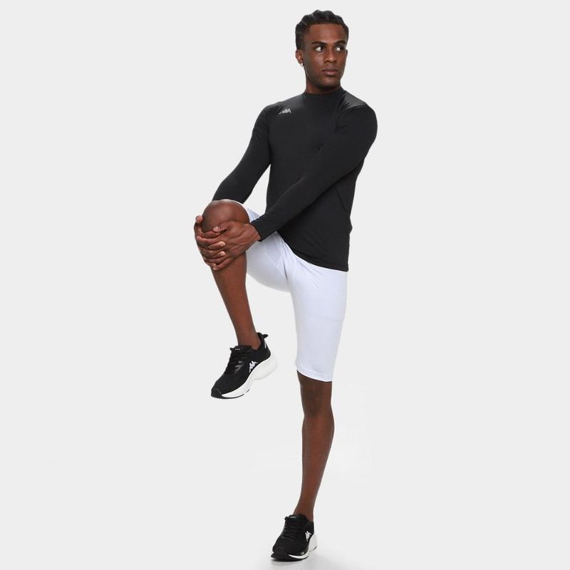 Camiseta manga longa kappa térmica grip colors uv masculina