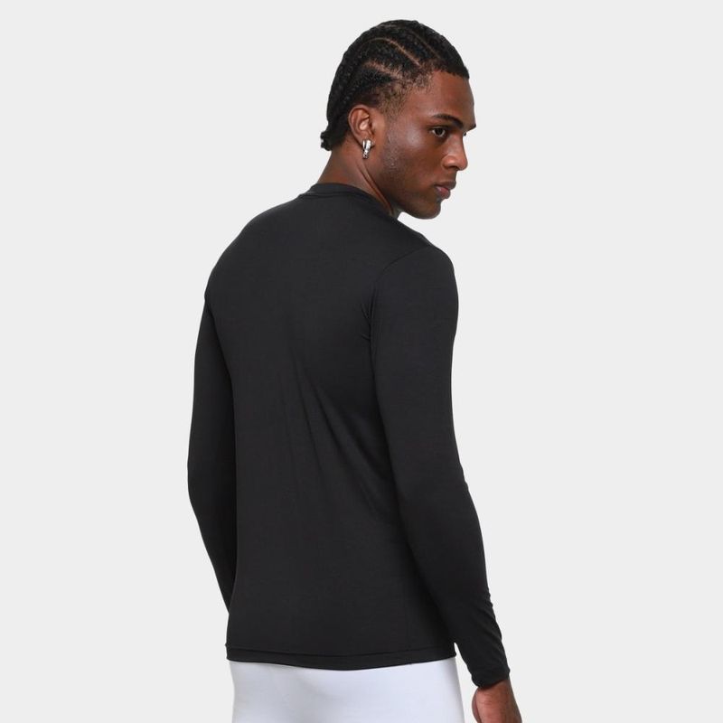 Camiseta manga longa kappa térmica grip colors uv masculina