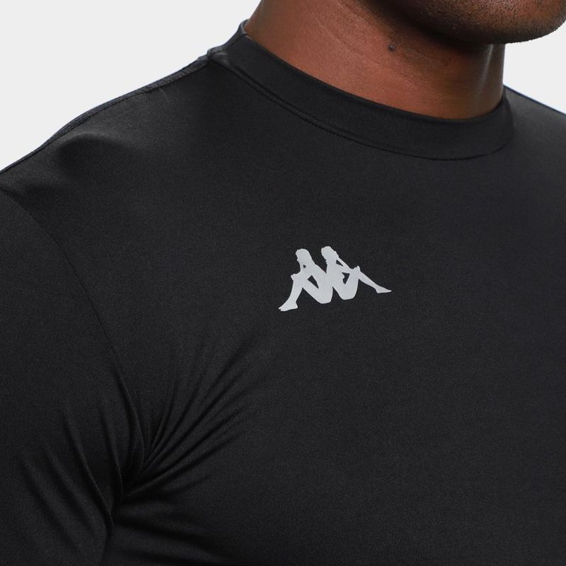 Camiseta manga longa kappa térmica grip colors uv masculina
