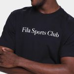 Camiseta fila sport club letter masculina