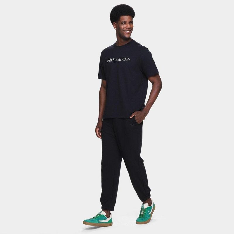 Camiseta fila sport club letter masculina