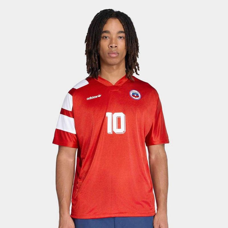 Camisa seleção chile home 94 adidas masculina