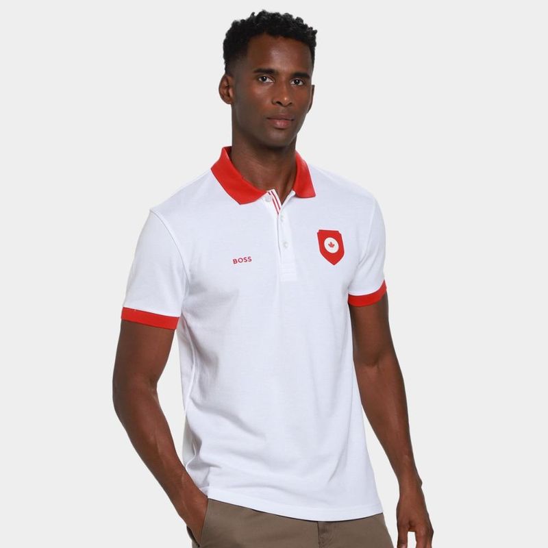 Camisa polo hugo boss canadá masculina