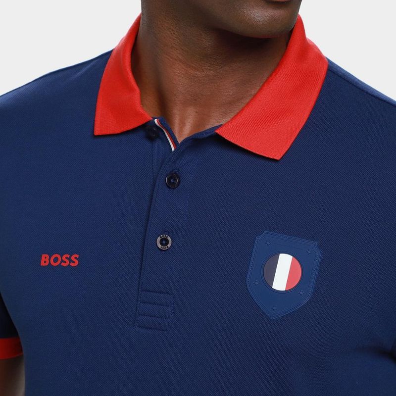 Camisa polo hugo boss frança masculina