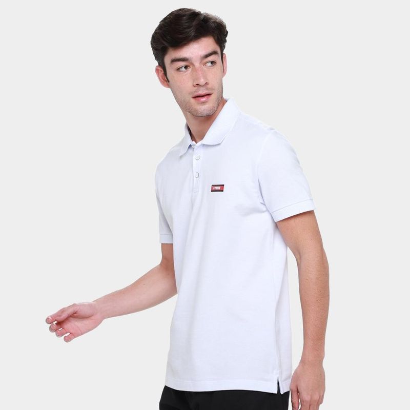Camisa polo forum casual iii masculina