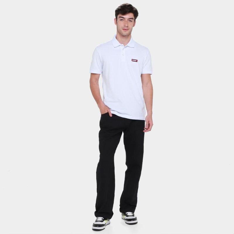 Camisa polo forum casual iii masculina