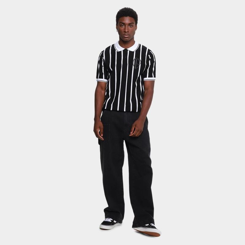 Camisa polo corinthians cp listrada masculina