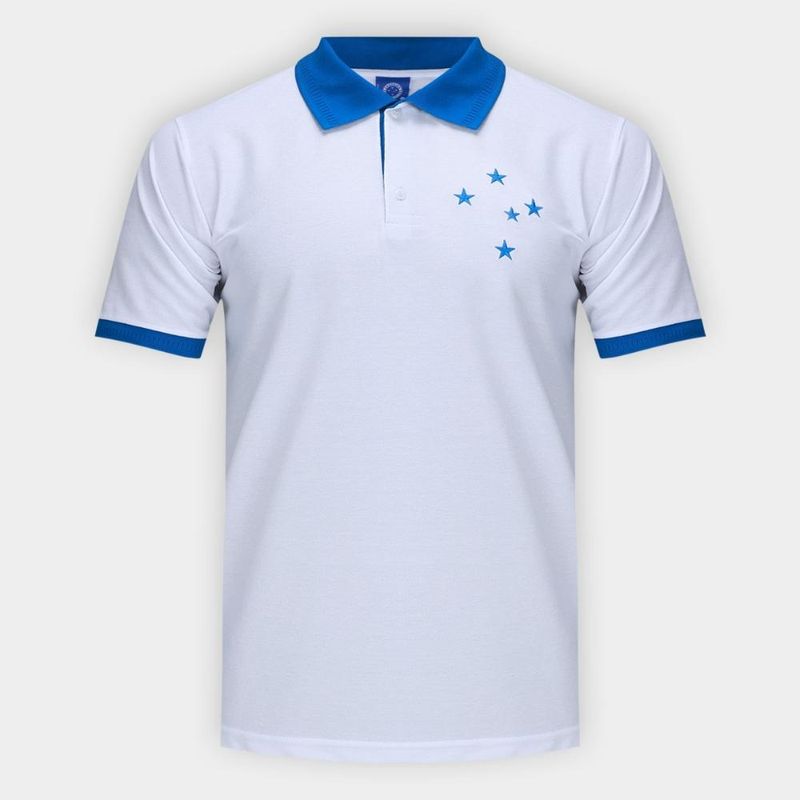 Camisa polo cruzeiro estrela masculina
