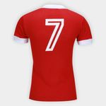 Camisa internacional retrô feminina