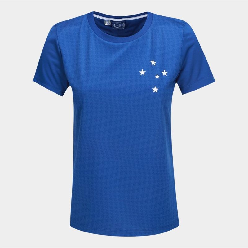 Camisa cruzeiro celestial feminina