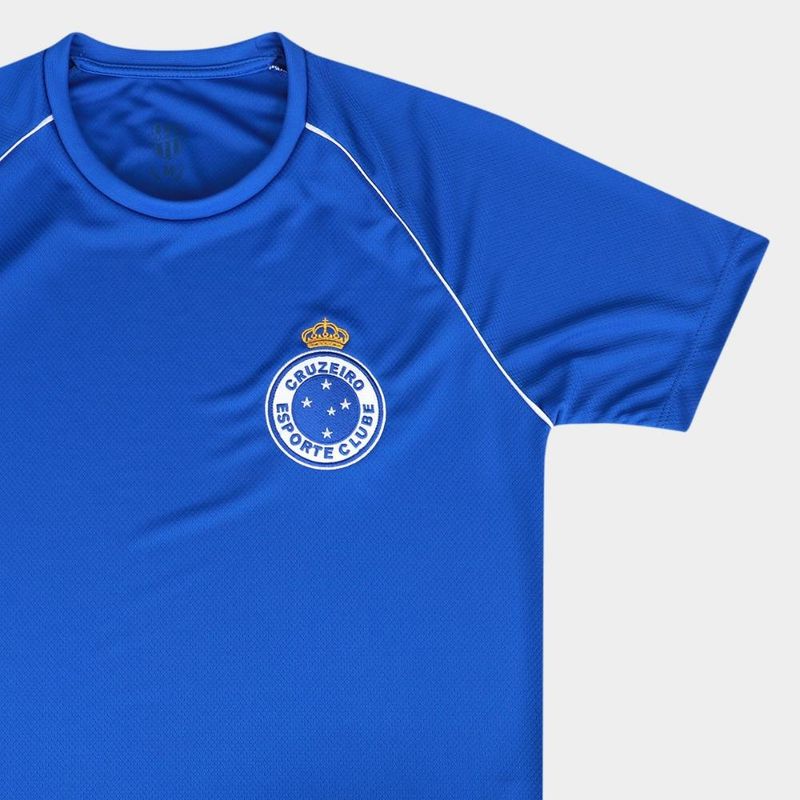 Camisa cruzeiro retrômania tríplice coroa basic