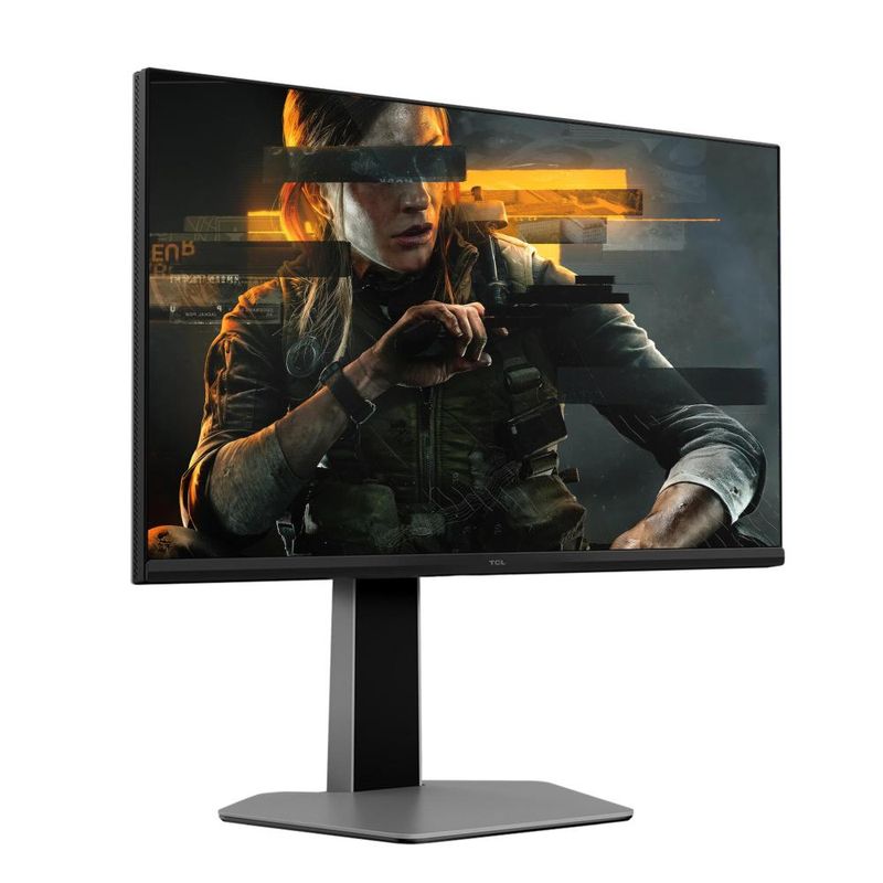 Monitor gamer 25” full hd tcl 25g64 qd-mini led 300hz 1ms freesync premium