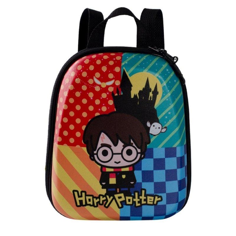 Mochila De Costas Harry Potter Sonserina Grifinória Lufa-lufa Corvinal Hogwarts Resistente