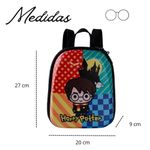 Mochila De Costas Harry Potter Sonserina Grifinória Lufa-lufa Corvinal Hogwarts Resistente