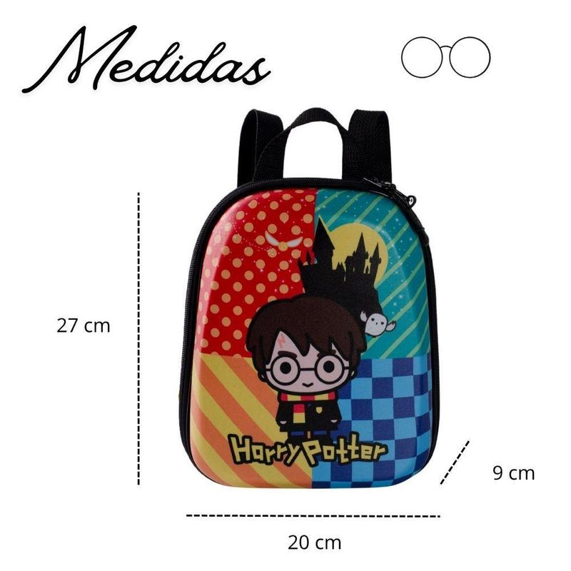 Mochila De Costas Harry Potter Sonserina Grifinória Lufa-lufa Corvinal Hogwarts Resistente