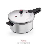 Panela De Pressão 7 Litros Fechamento Externo Para Cozinhar Feijão Mandioca Macarrão