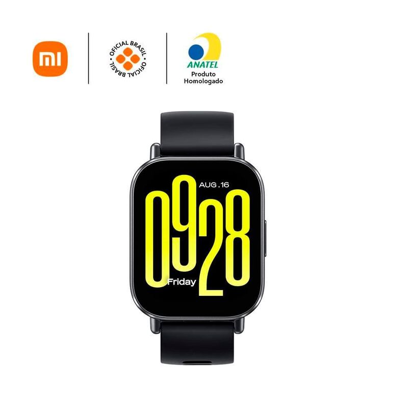 Smartwatch xiaomi redmi watch 5 active preto