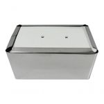 20 Porta Guardanapos Aço Inox AISI 430 para Papel 14x16CM para Bares e Restaurantes Premium