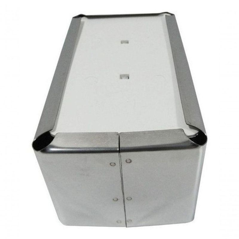 20 Porta Guardanapos Aço Inox AISI 430 para Papel 14x16CM para Bares e Restaurantes Premium