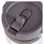 Copo Térmico Inox 887ml Com Canudo Flip E Isolamento A Vácuo – 9h Gelado / 5h Quente