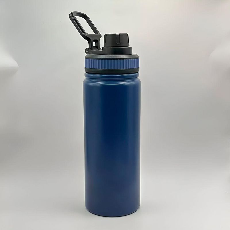 Garrafa Térmica Inoxidável Basic 1 Litro Academia Hidratação Ideal Para Quem Valoriza Saúde Branco