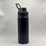 Garrafa Térmica Inoxidável Basic 1 Litro Academia Hidratação Ideal Para Quem Valoriza Saúde Branco