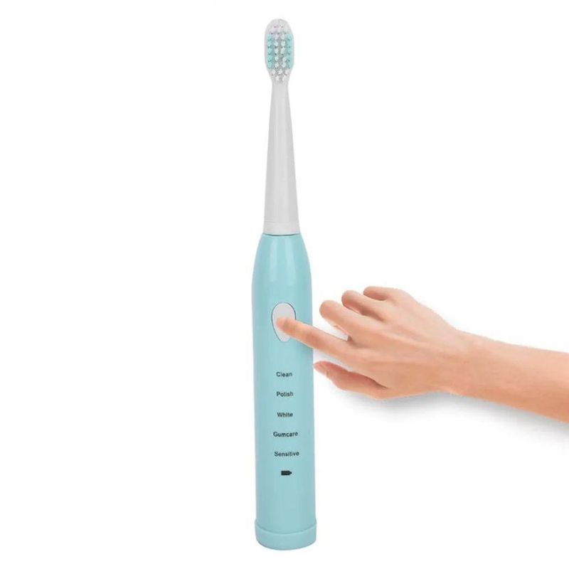 Escova De Dente Eletrica Usb Limpeza Bucal 5 Niveis é Ideal Para Uma Limpeza Profunda