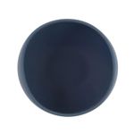 Tigela De Silicone Com Ventosa Azul Para Bebês – Antimicrobiana