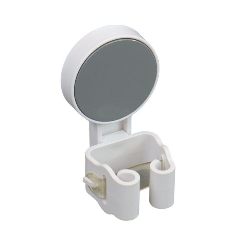 Suporte Para Cabos E Vassouras De Parede Em Plástico Branco