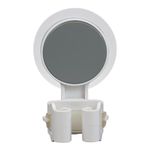Suporte Para Cabos E Vassouras De Parede Em Plástico Branco