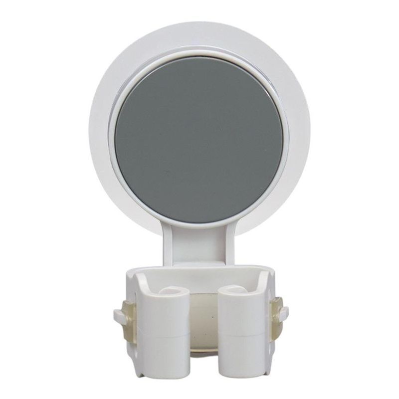 Suporte Para Cabos E Vassouras De Parede Em Plástico Branco