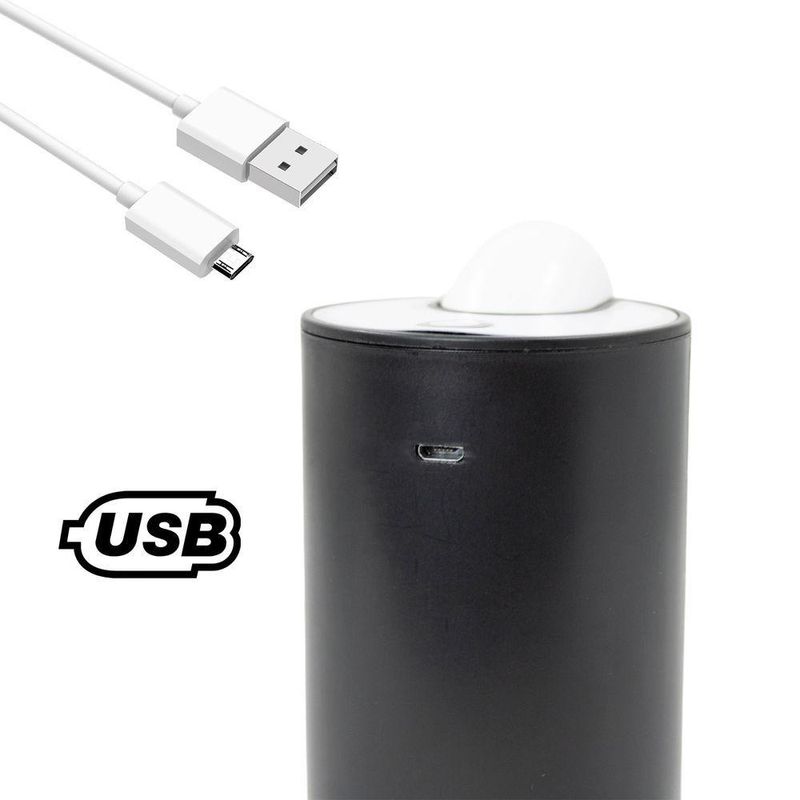 Bebedouro Bomba Eletrica Para Galão De Agua Dispenser Recarregavel Dobravel Garrafão Usb - Branco